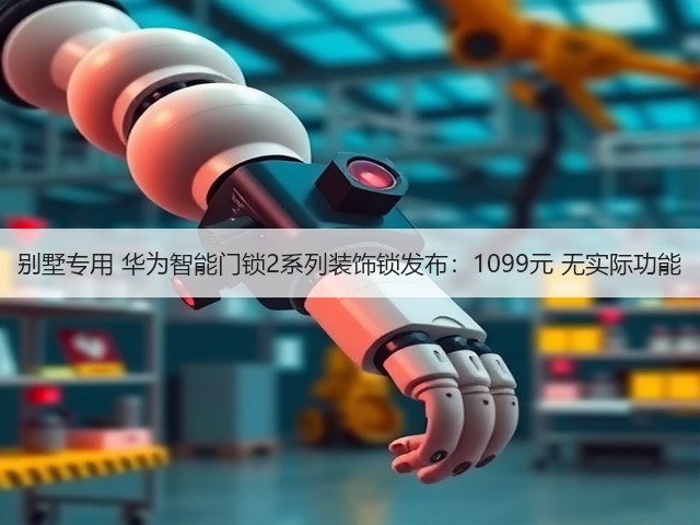 别墅专用 华为智能门锁2系列装饰锁发布：1099元 无实际功能(图3)