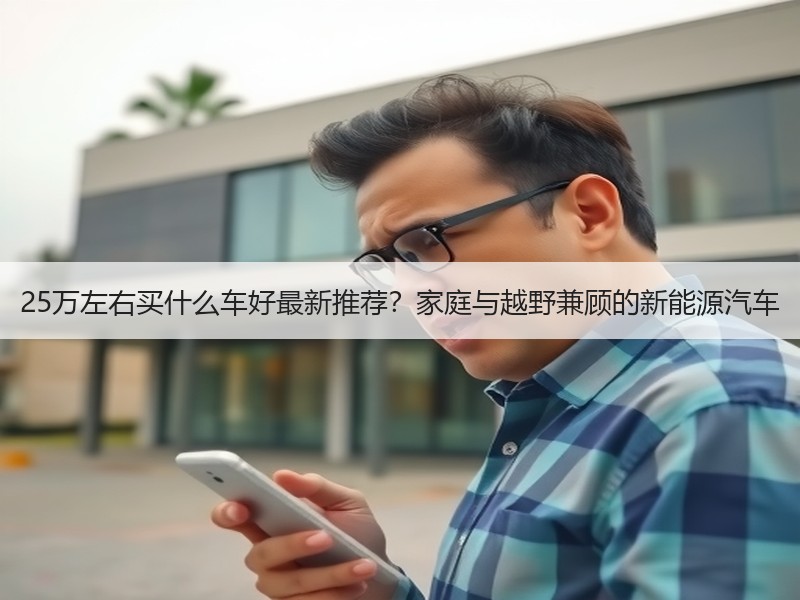 25万左右买什么车好最新推荐？家庭与越野兼顾的新能源汽车