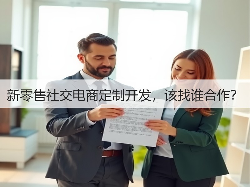 新零售社交电商定制开发，该找谁合作？