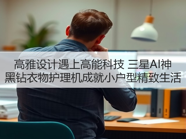 高雅设计遇上高能科技 三星AI神 黑钻衣物护理机成就小户型精致生活(图3) 高雅设计遇上高能科技 三星AI神 黑钻衣物护理机成就小户型精致生活(图3)