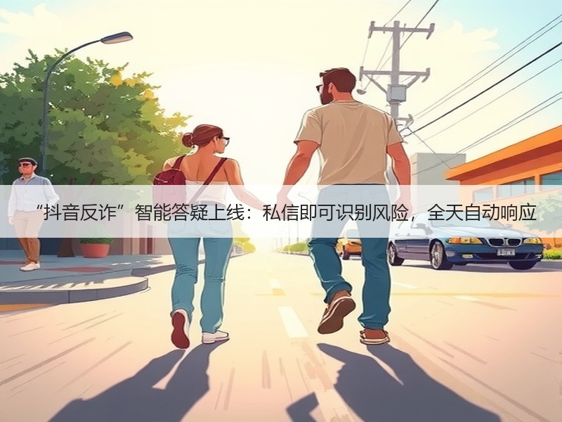 “抖音反诈”智能答疑上线：私信即可识别风险，全天自动响应