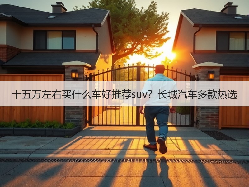 十五万左右买什么车好推荐suv？长城汽车多款热选