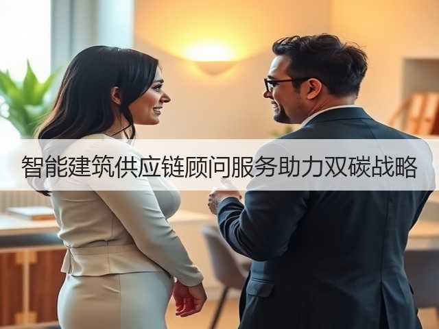 智能建筑供应链顾问服务助力双碳战略(图1)