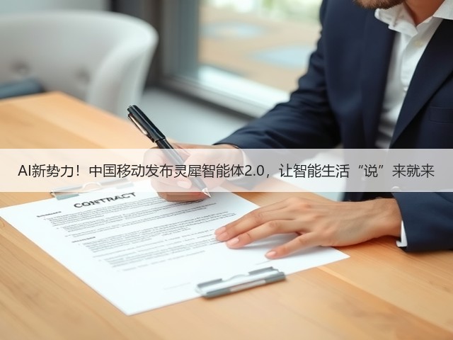 AI新势力！中国移动发布灵犀智能体2.0，让智能生活“说”来就来(图2)