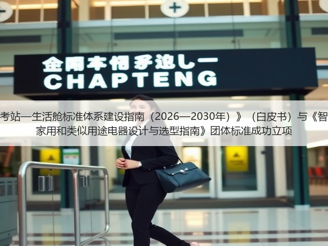 《卷一:智慧科考站—生活舱标准体系建设指南(2026—2030年)》(白皮书)与《智慧科考站生活舱 家用和类似用途电器设计与选型指南》团体标准成功立项(图3) 《卷一:智慧科考站—生活舱标准体系建设指南(2026—2030年)》(白皮书)与《智慧科考站生活舱 家用和类似用途电器设计与选型指南》团体标准成功立项(图3)
