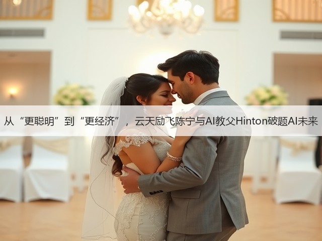 从“更聪明”到“更经济”,云天励飞陈宁与AI教父Hinton破题AI未来(图3) 从“更聪明”到“更经济”,云天励飞陈宁与AI教父Hinton破题AI未来(图3)
