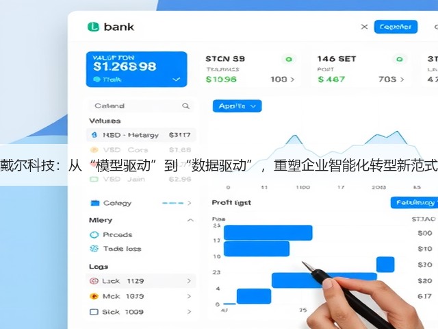 戴尔科技:从“模型驱动”到“数据驱动”,重塑企业智能化转型新范式(图2) 戴尔科技:从“模型驱动”到“数据驱动”,重塑企业智能化转型新范式(图2)