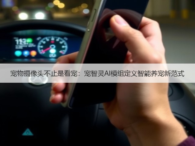 宠物摄像头不止是看宠:宠智灵AI模组定义智能养宠新范式(图2) 宠物摄像头不止是看宠:宠智灵AI模组定义智能养宠新范式(图2)