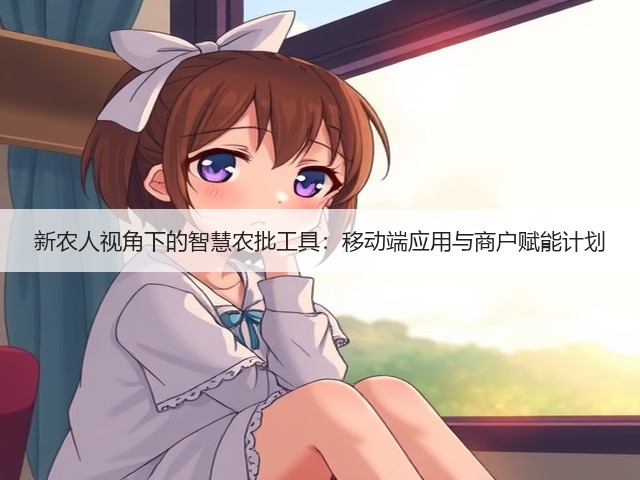 新农人视角下的智慧农批工具:移动端应用与商户赋能计划(图3) 新农人视角下的智慧农批工具:移动端应用与商户赋能计划(图3)