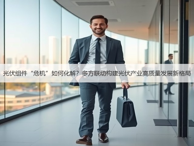 光伏组件“危机”如何化解?多方联动构建光伏产业高质量发展新格局(图3) 光伏组件“危机”如何化解?多方联动构建光伏产业高质量发展新格局(图3)