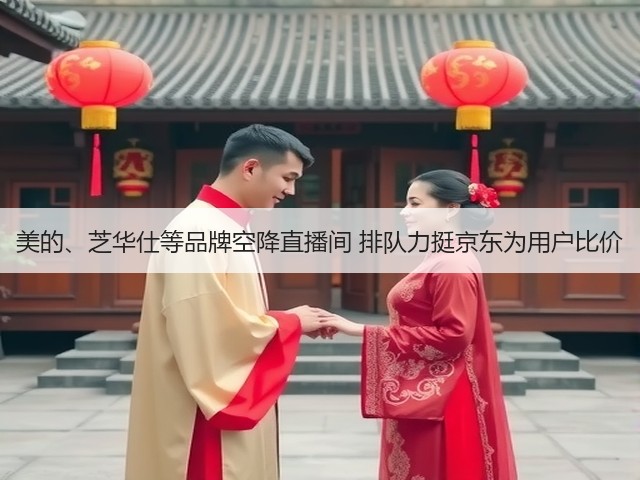 美的、芝华仕等品牌空降直播间 排队力挺京东为用户比价(图1) 美的、芝华仕等品牌空降直播间 排队力挺京东为用户比价(图1)