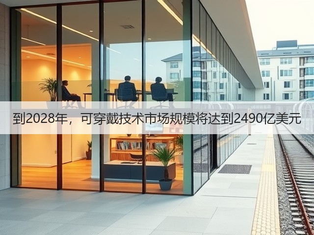 到2028年，可穿戴技术市场规模将达到2490亿美元(图3)