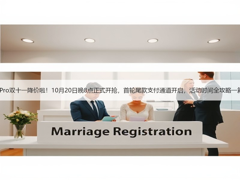 苹果17 Pro双十一降价啦！10月20日晚8点正式开抢，首