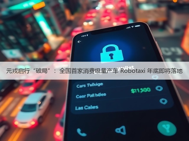元戎启行“破局”：全国首家消费级量产车 Robotaxi 年底即将落地(图2)