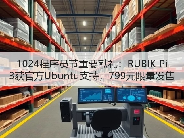 1024程序员节重要献礼:RUBIK Pi 3获官方Ubuntu支持,799元限量发售(图3) 1024程序员节重要献礼:RUBIK Pi 3获官方Ubuntu支持,799元限量发售(图3)