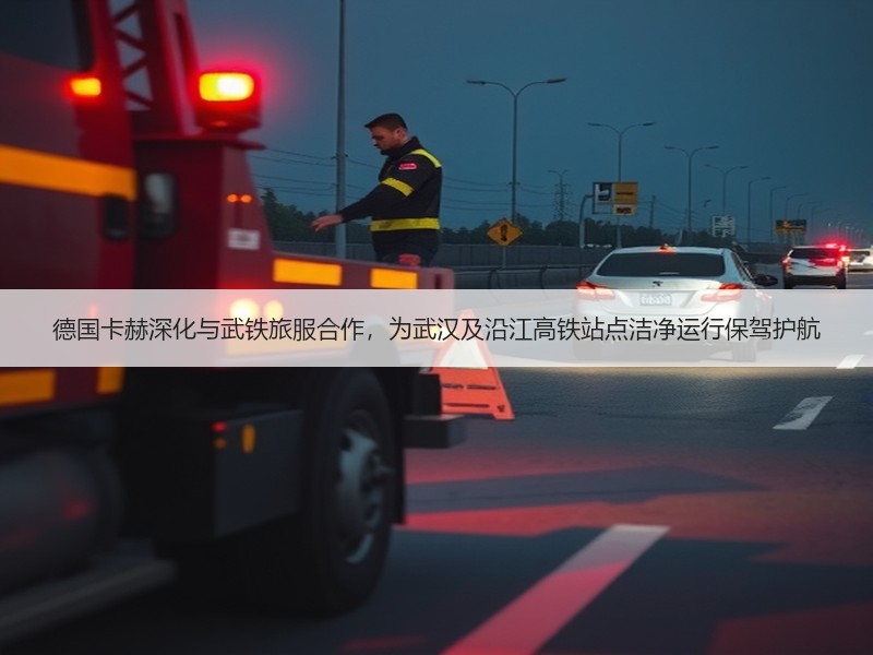 德国卡赫深化与武铁旅服合作，为武汉及沿江高铁站点洁净运行保驾