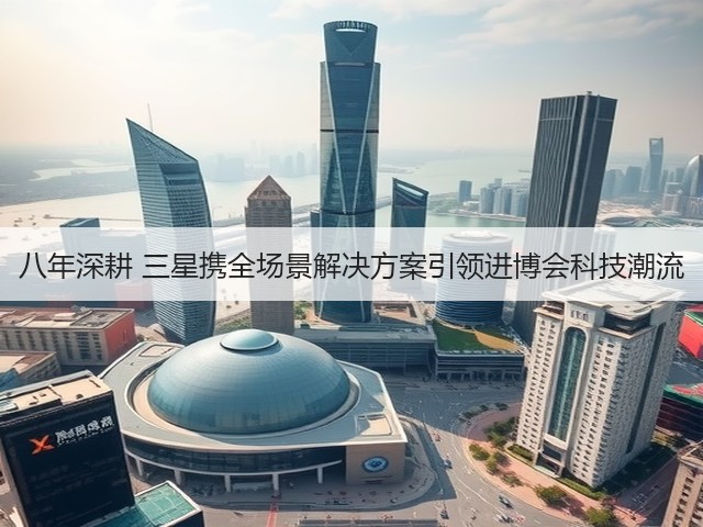 八年深耕 三星携全场景解决方案引领进博会科技潮流(图3) 八年深耕 三星携全场景解决方案引领进博会科技潮流(图3)