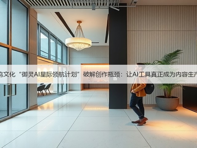 不鸣文化“御灵AI星际领航计划”破解创作瓶颈:让AI工具真正成为内容生产力(图3) 不鸣文化“御灵AI星际领航计划”破解创作瓶颈:让AI工具真正成为内容生产力(图3)