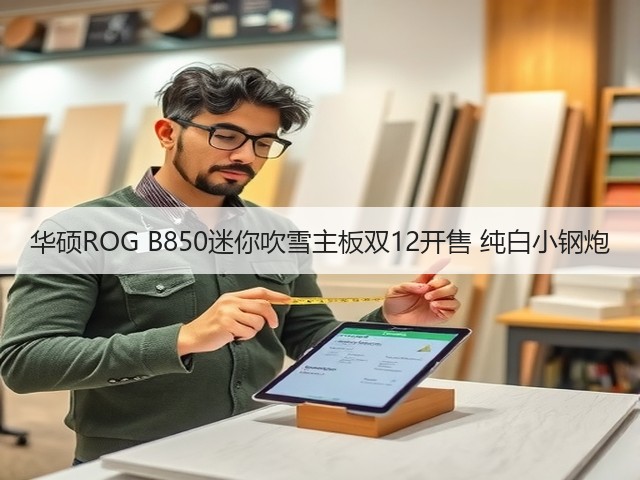 华硕ROG B850迷你吹雪主板双12开售 纯白小钢炮(图2) 华硕ROG B850迷你吹雪主板双12开售 纯白小钢炮(图2)