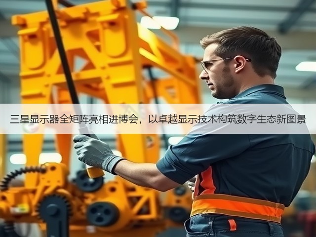 三星显示器全矩阵亮相进博会，以卓越显示技术构筑数字生态新图景(图3)
