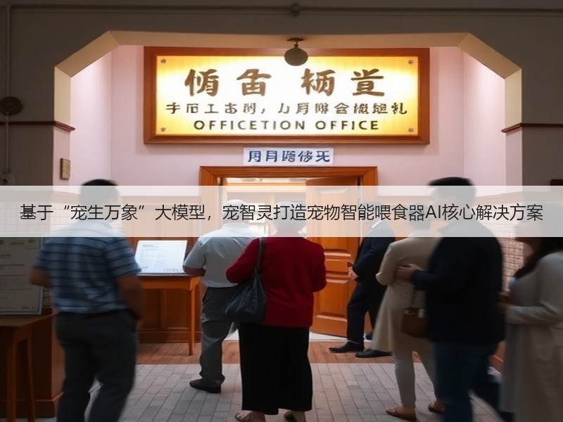 基于“宠生万象”大模型，宠智灵打造宠物智能喂食器AI核心解决