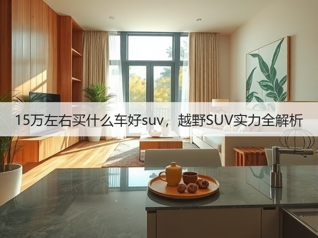 15万左右买什么车好suv,越野SUV实力全解析(图1) 15万左右买什么车好suv,越野SUV实力全解析(图1)