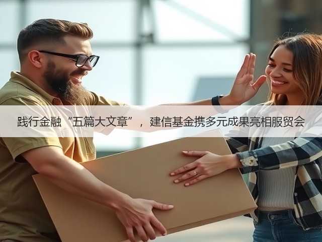 践行金融“五篇大文章”,建信基金携多元成果亮相服贸会(图1) 践行金融“五篇大文章”,建信基金携多元成果亮相服贸会(图1)