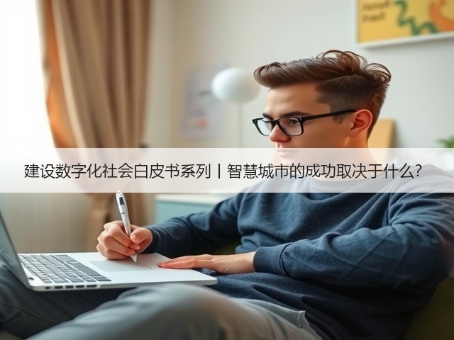 建设数字化社会白皮书系列丨智慧城市的成功取决于什么？(图1)