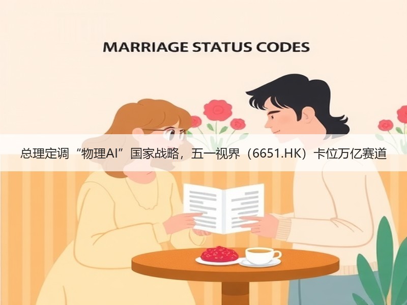总理定调“物理AI”国家战略，五一视界（6651.HK）卡位