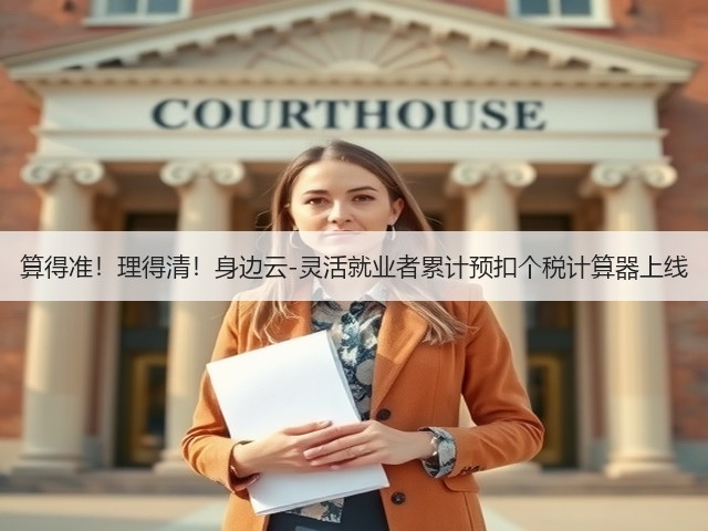 算得准!理得清!身边云-灵活就业者累计预扣个税计算器上线(图3) 算得准!理得清!身边云-灵活就业者累计预扣个税计算器上线(图3)
