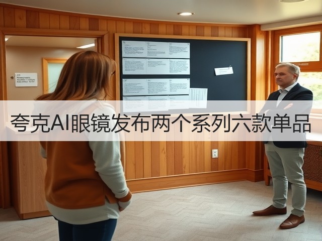 夸克AI眼镜发布两个系列六款单品(图3)