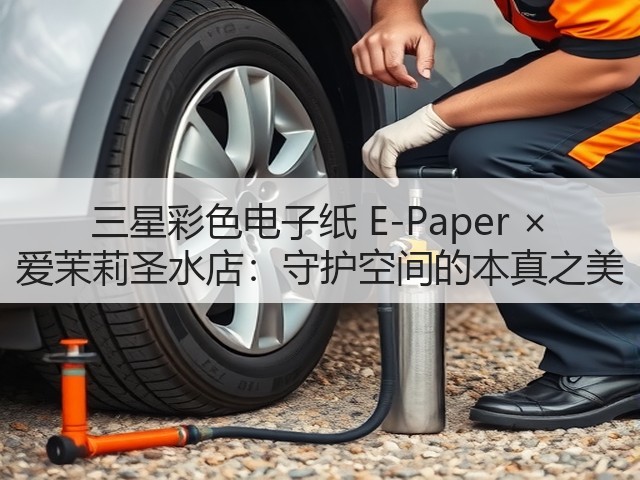 三星彩色电子纸 E-Paper × 爱茉莉圣水店：守护空间的本真之美(图3)