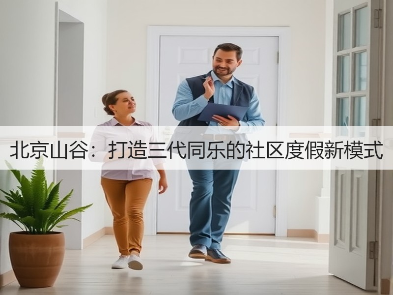 北京山谷：打造三代同乐的社区度假新模式
