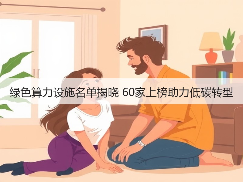 绿色算力设施名单揭晓 60家上榜助力低碳转型