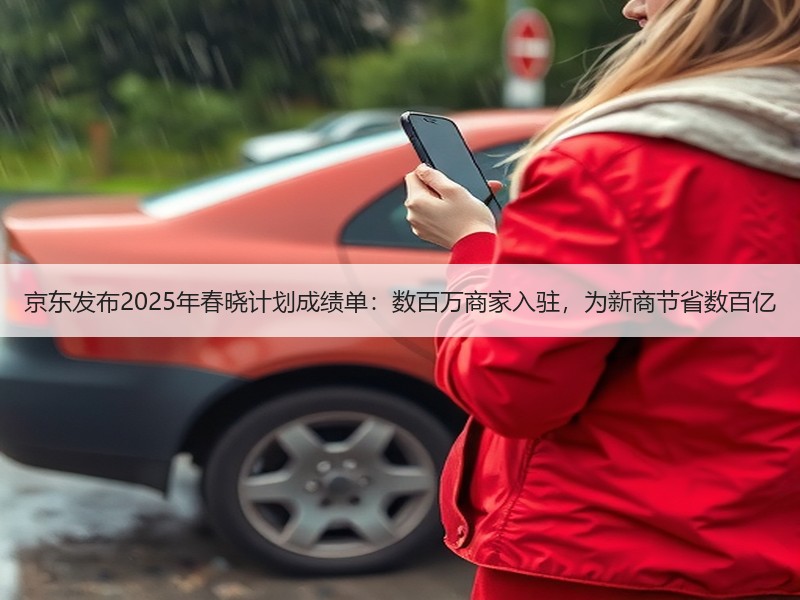 京东发布2025年春晓计划成绩单：数百万商家入驻，为新商节省