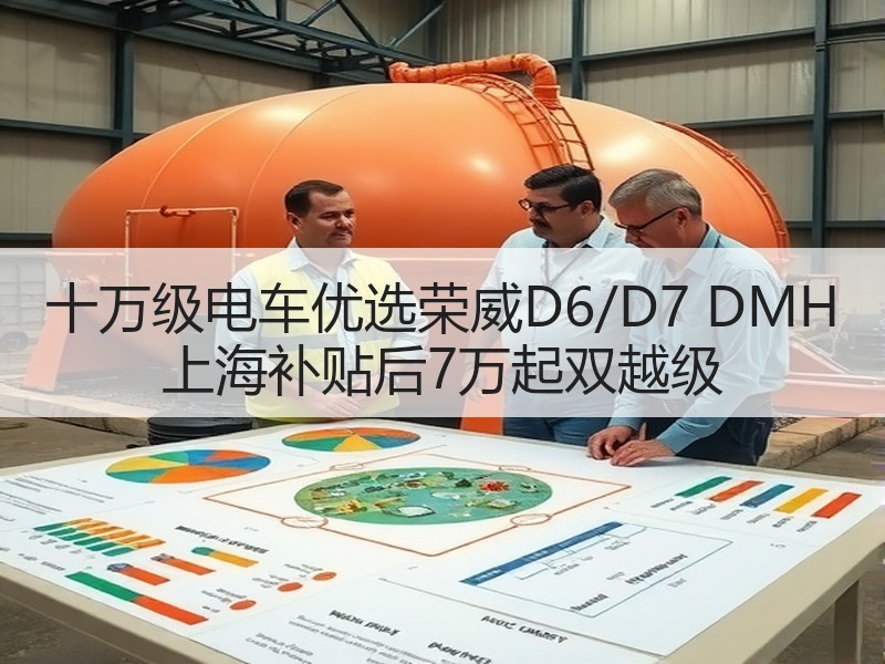 十万级电车优选荣威D6/D7 DMH 上海补贴后7万起双越级