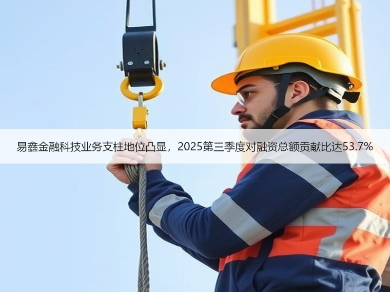 易鑫金融科技业务支柱地位凸显，2025第三季度对融资总额贡献