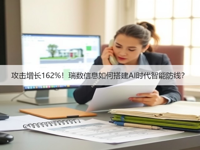 攻击增长162%!瑞数信息如何搭建AI时代智能防线?(图1) 攻击增长162%!瑞数信息如何搭建AI时代智能防线?(图1)