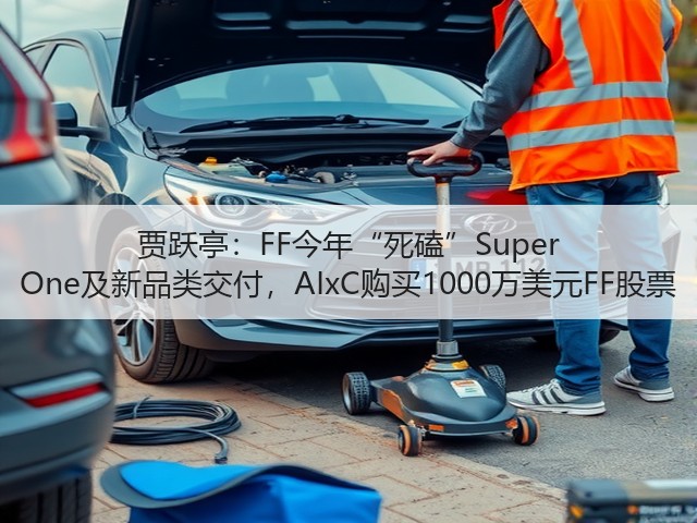 贾跃亭:FF今年“死磕”Super One及新品类交付,AIxC购买1000万美元FF股票(图2) 贾跃亭:FF今年“死磕”Super One及新品类交付,AIxC购买1000万美元FF股票(图2)