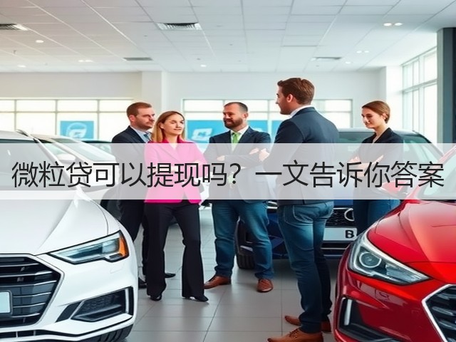微粒贷可以提现吗?一文告诉你答案(图2) 微粒贷可以提现吗?一文告诉你答案(图2)