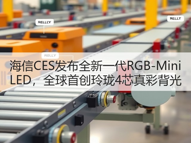 海信CES发布全新一代RGB-Mini LED,全球首创玲珑4芯真彩背光(图3) 海信CES发布全新一代RGB-Mini LED,全球首创玲珑4芯真彩背光(图3)