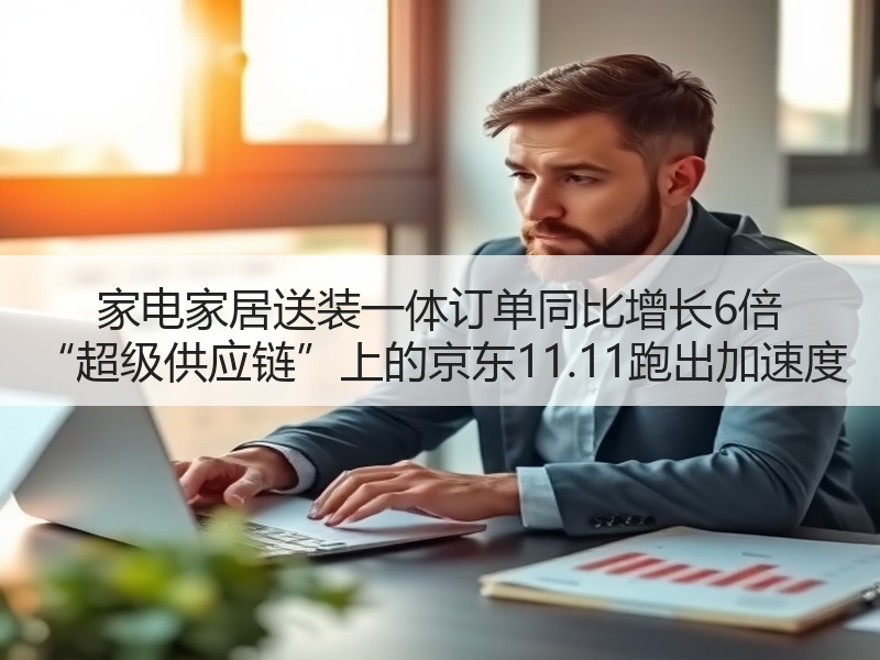 家电家居送装一体订单同比增长6倍 “超级供应链”上的京东11