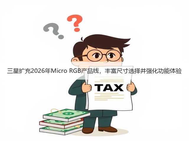 三星扩充2026年Micro RGB产品线,丰富尺寸选择并强化功能体验(图3) 三星扩充2026年Micro RGB产品线,丰富尺寸选择并强化功能体验(图3)
