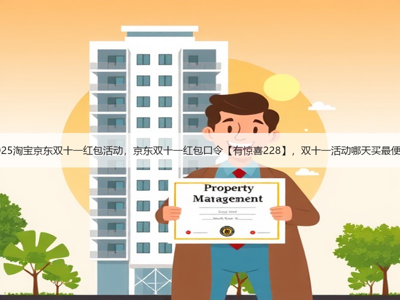 2025淘宝京东双十一红包活动，京东双十一红包口令【有惊喜2