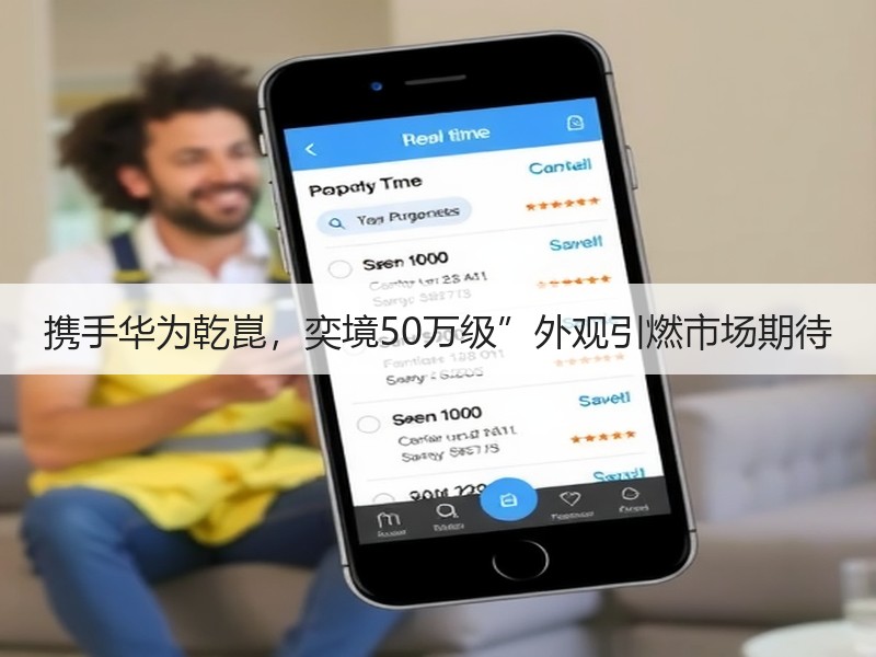 携手华为乾崑，奕境50万级”外观引燃市场期待