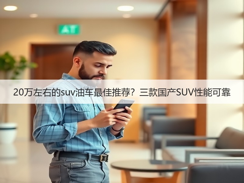 20万左右的suv油车最佳推荐？三款国产SUV性能可靠