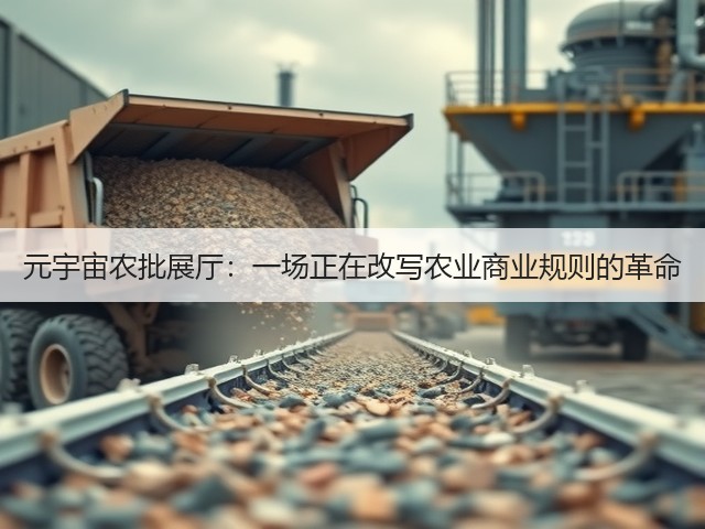 元宇宙农批展厅:一场正在改写农业商业规则的革命(图1) 元宇宙农批展厅:一场正在改写农业商业规则的革命(图1)