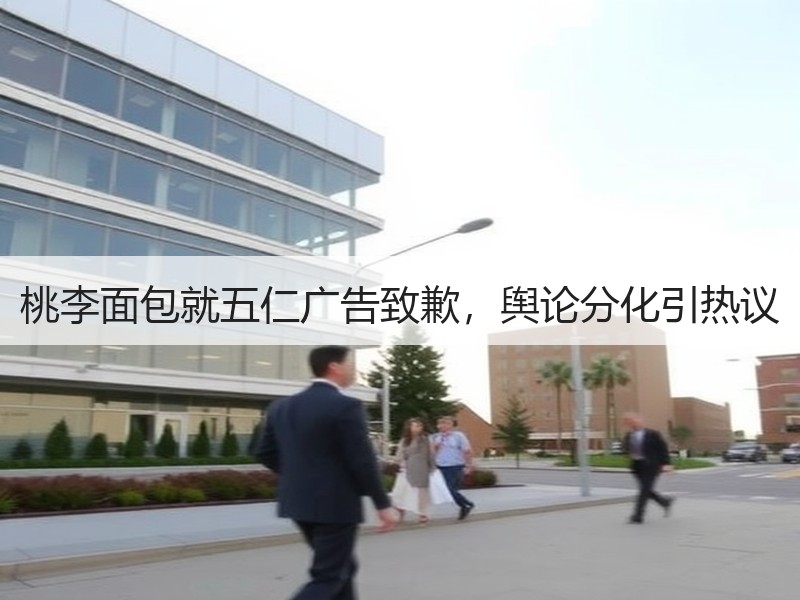 桃李面包就五仁广告致歉，舆论分化引热议
