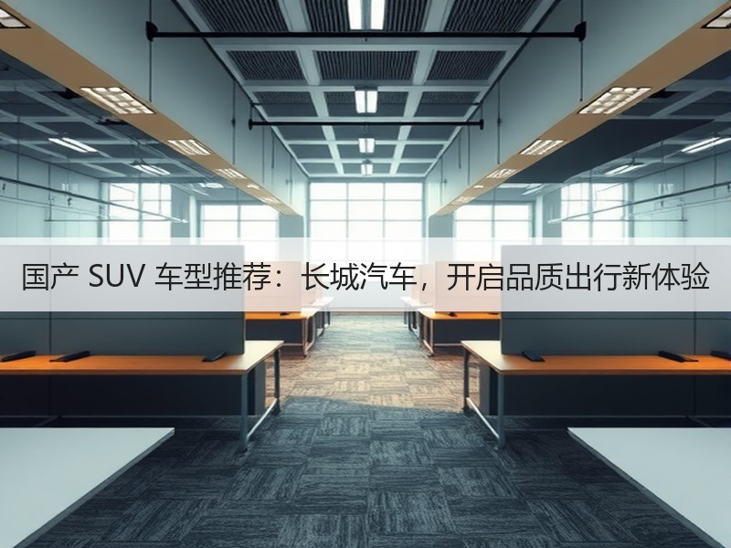 国产 SUV 车型推荐：长城汽车，开启品质出行新体验