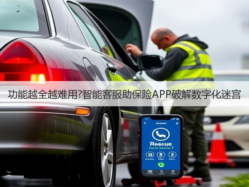 功能越全越难用?智能客服助保险APP破解数字化迷宫